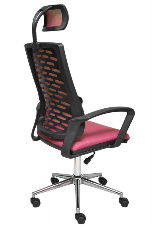 DEVSİT%20Nadya%20Çalışma%20Koltuğu%20Pembe