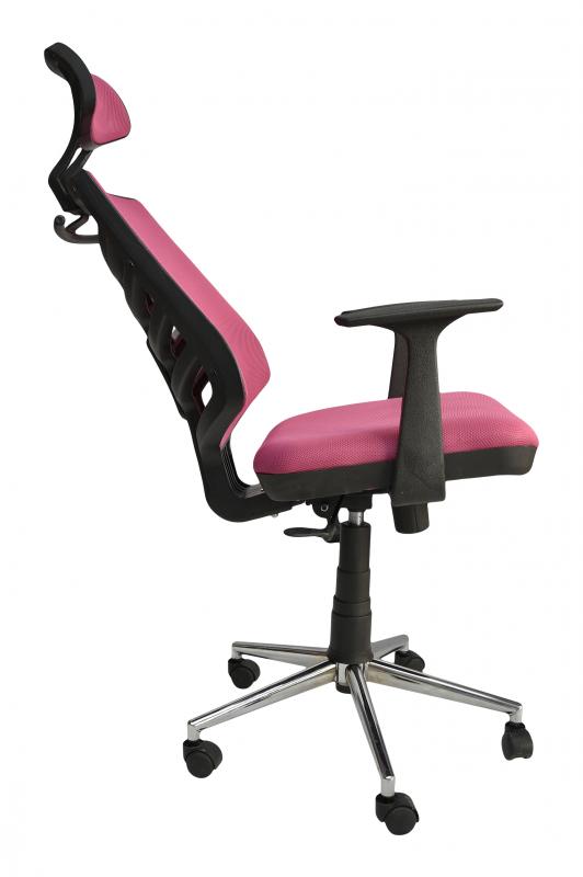DEVSİT%20Piramit%20Çalışma%20Koltuğu%20Pembe