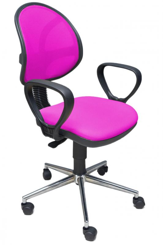 DEVSİT%20Ohera%20Çalışma%20Koltuğu%20Pembe