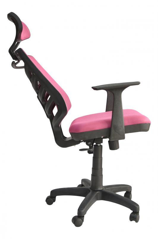 DEVSİT%20Piramit%20Çalışma%20Koltuğu%20Pembe