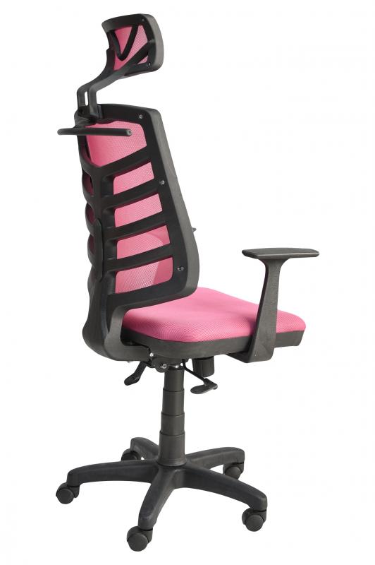 DEVSİT%20Piramit%20Çalışma%20Koltuğu%20Pembe