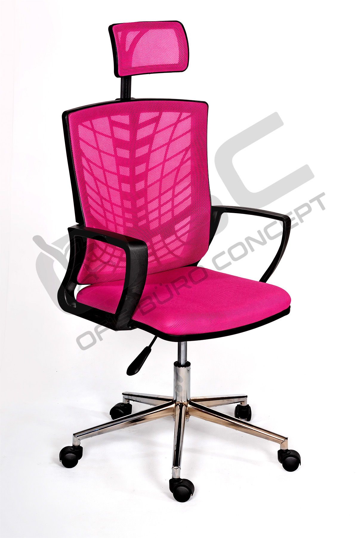 Devsit%20Defne%20Fileli%20Ofis%20Koltuğu%20Konik%20Pembe