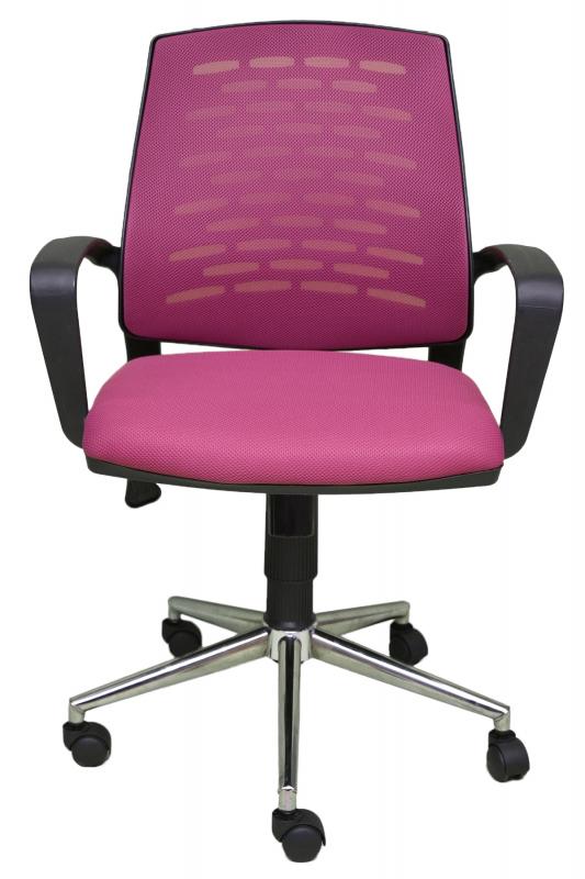 DEVSİT%20Savina Ofis%20Çalışma%20Koltuğu%20-%20Sandalyesi%20Pembe