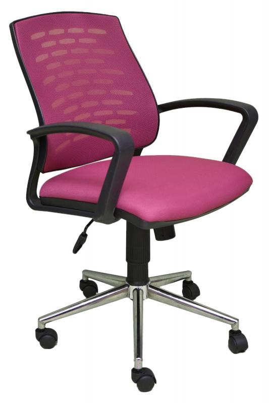 DEVSİT%20Savina Ofis%20Çalışma%20Koltuğu%20-%20Sandalyesi%20Pembe